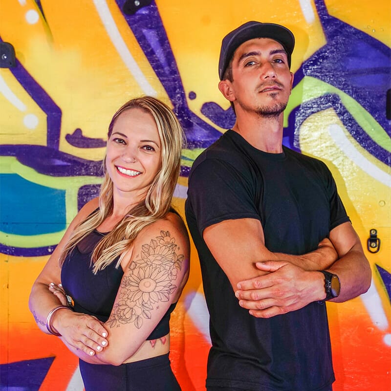 Jackie & Martin owners of Level Up Maui